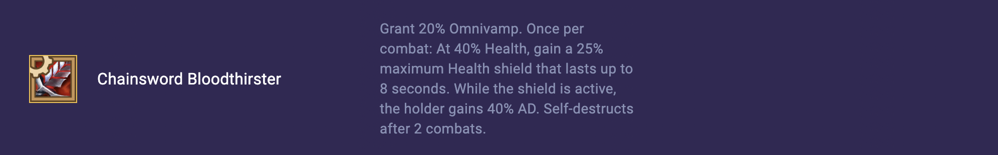 TFT Chainsword Bloodthirster