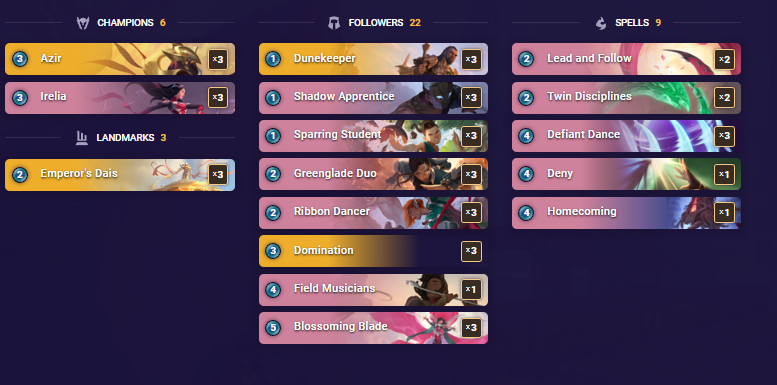 74c6a23f-sand-dance-lor-deck Sand Dance (LoR Deck)