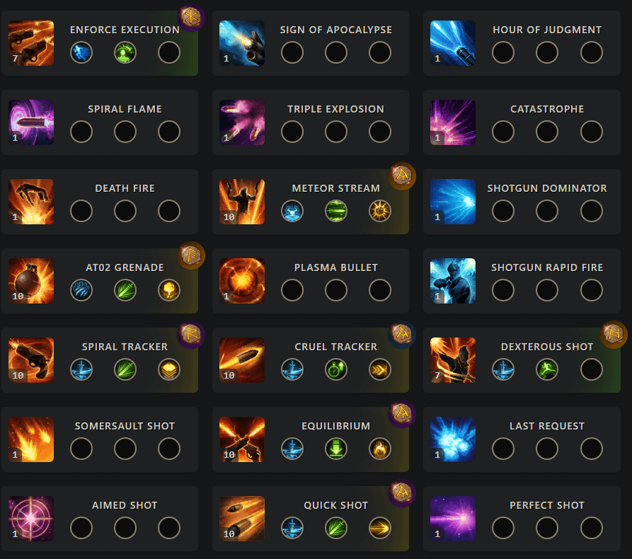 pistoleer tripod build