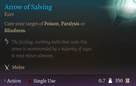 arrow of salving