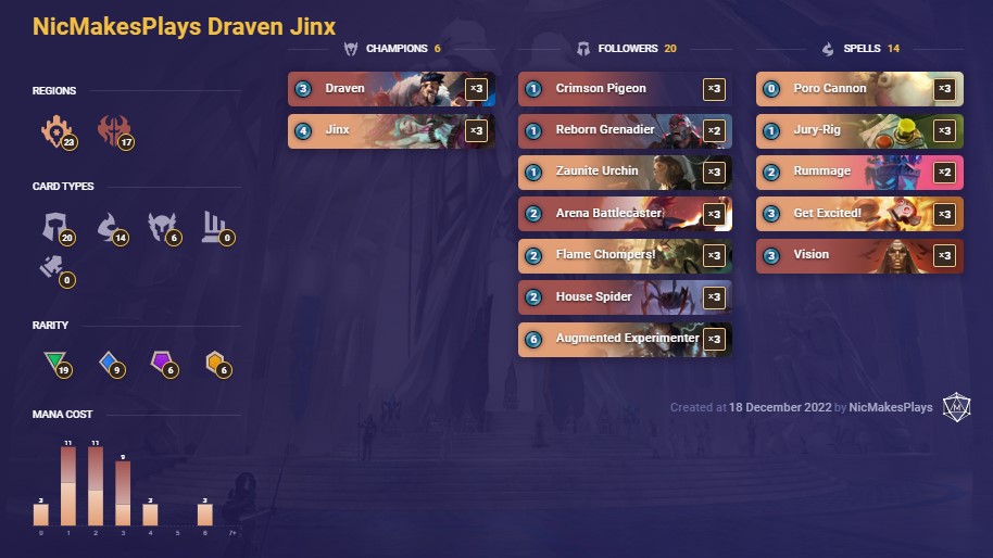 89afd4b7-nicmakesplays-draven-jinx-lor-deck NicMakesPlays Draven Jinx (LoR Deck)