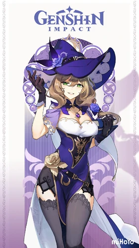 Genshin Impact Lisa Card