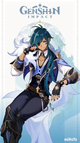 Genshin Impact Kaeya Card