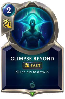 Glimpse Beyond (LoR Card)