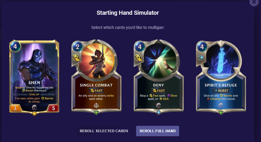 How to Mulligan Example 3