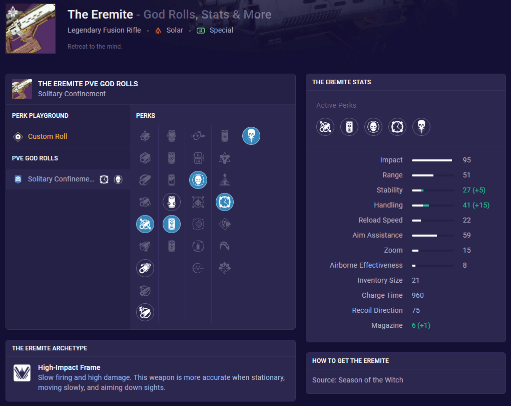 the eremite pve comp