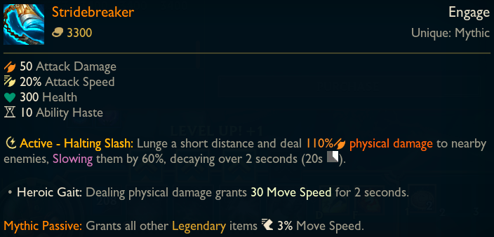 Mythic - Stridebreaker