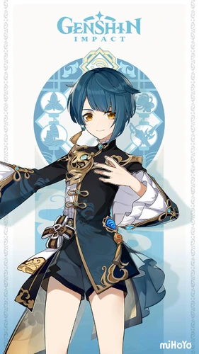 Genshin Impact Xingqiu Card