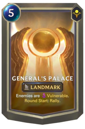 General's Palace (LoR Card)