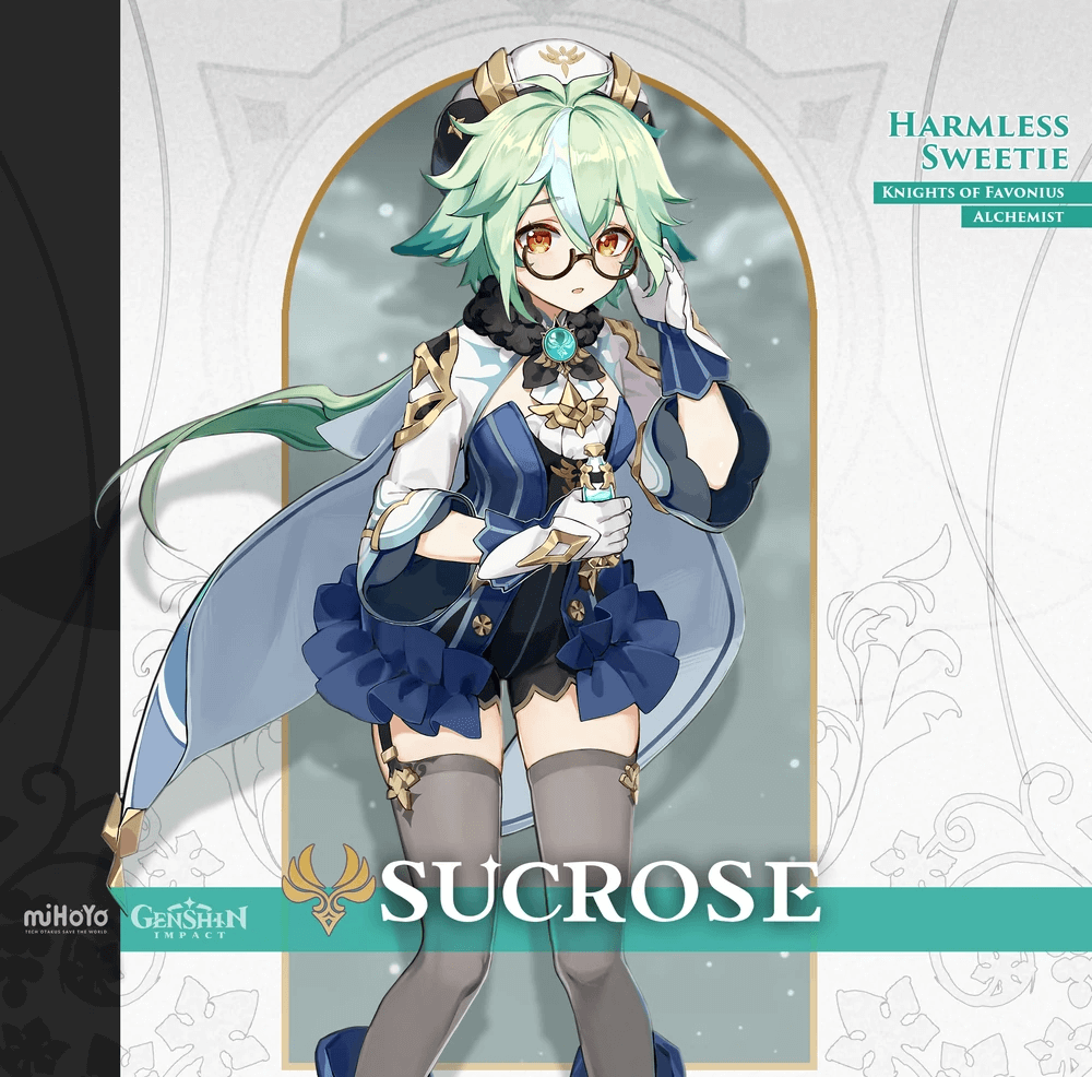 Genshin Impact Sucrose Character Introduction