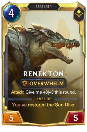 Renekton level 2 (LoR Card)