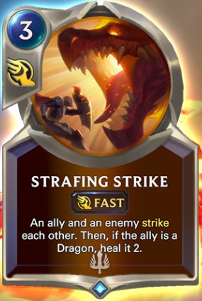 strafing strike reveal