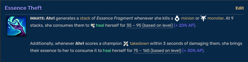 Ahri Passive