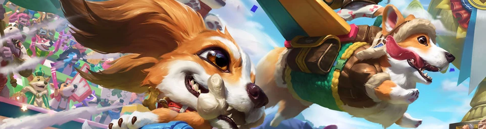 April Fools skin splash, Corki and Fizz