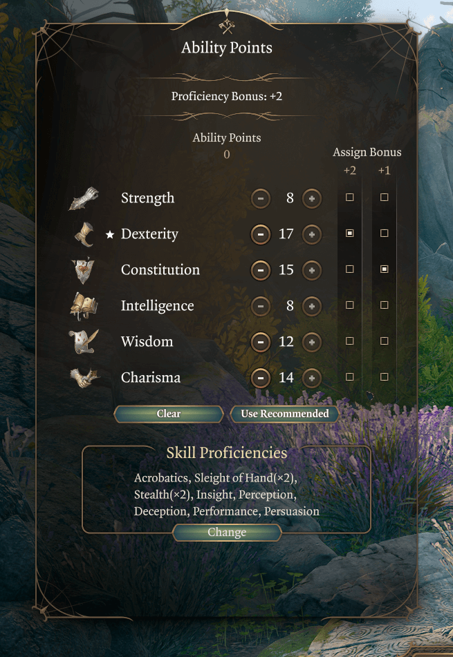 assassin rogue ability points