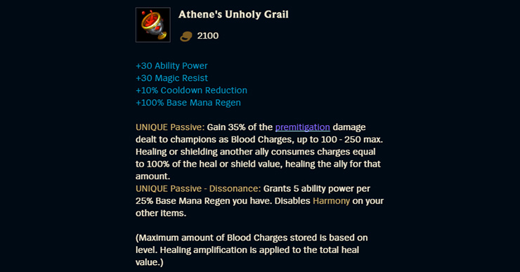 Athene's Unholy Grail