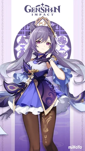 Genshin Impact Keqing Card