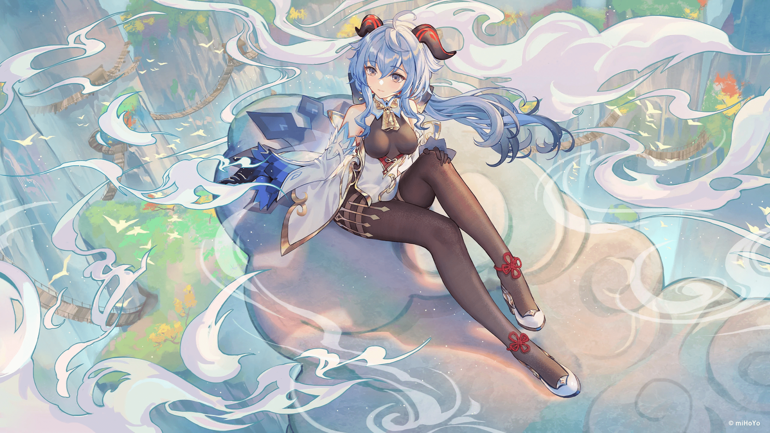 Genshin Impact Ganyu Illustration