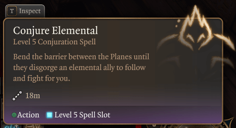 conjure elemental