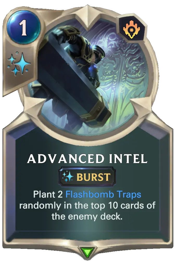 Advaned Intel (LoR card)