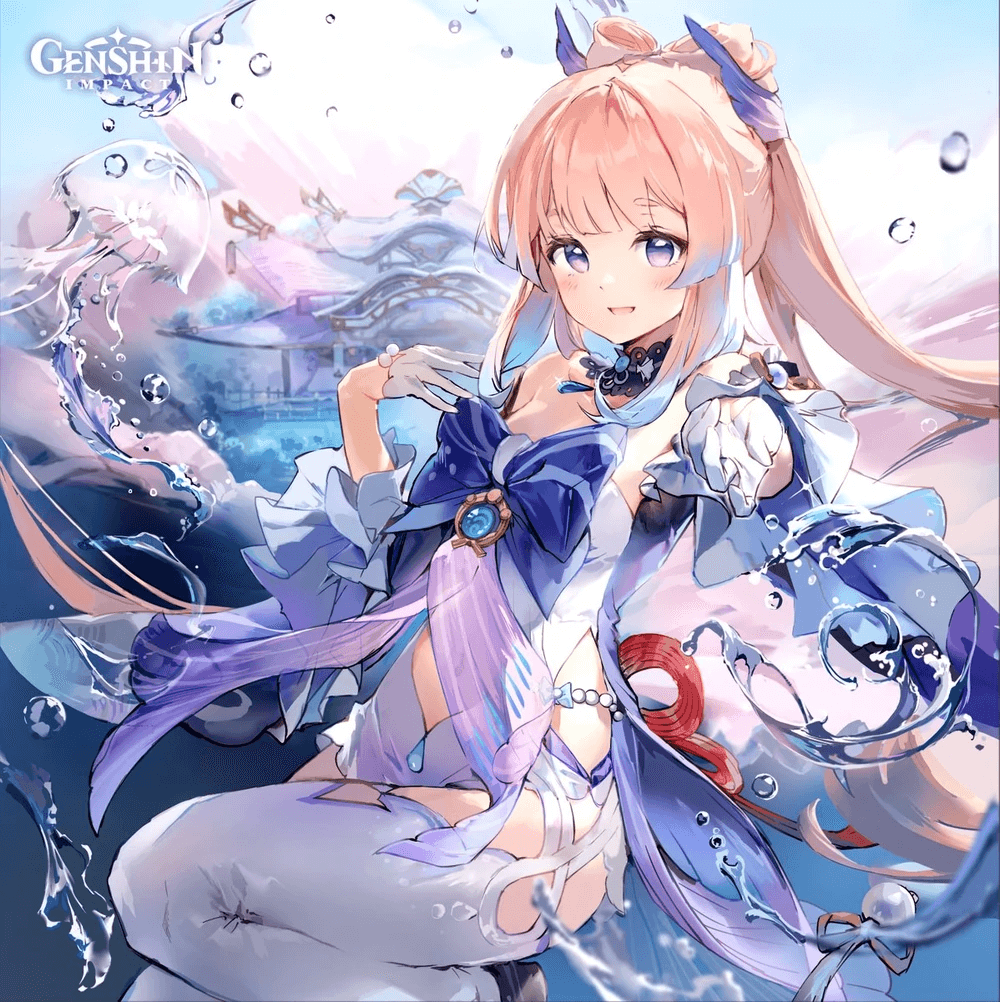 Genshin Impact Kokomi Artwork