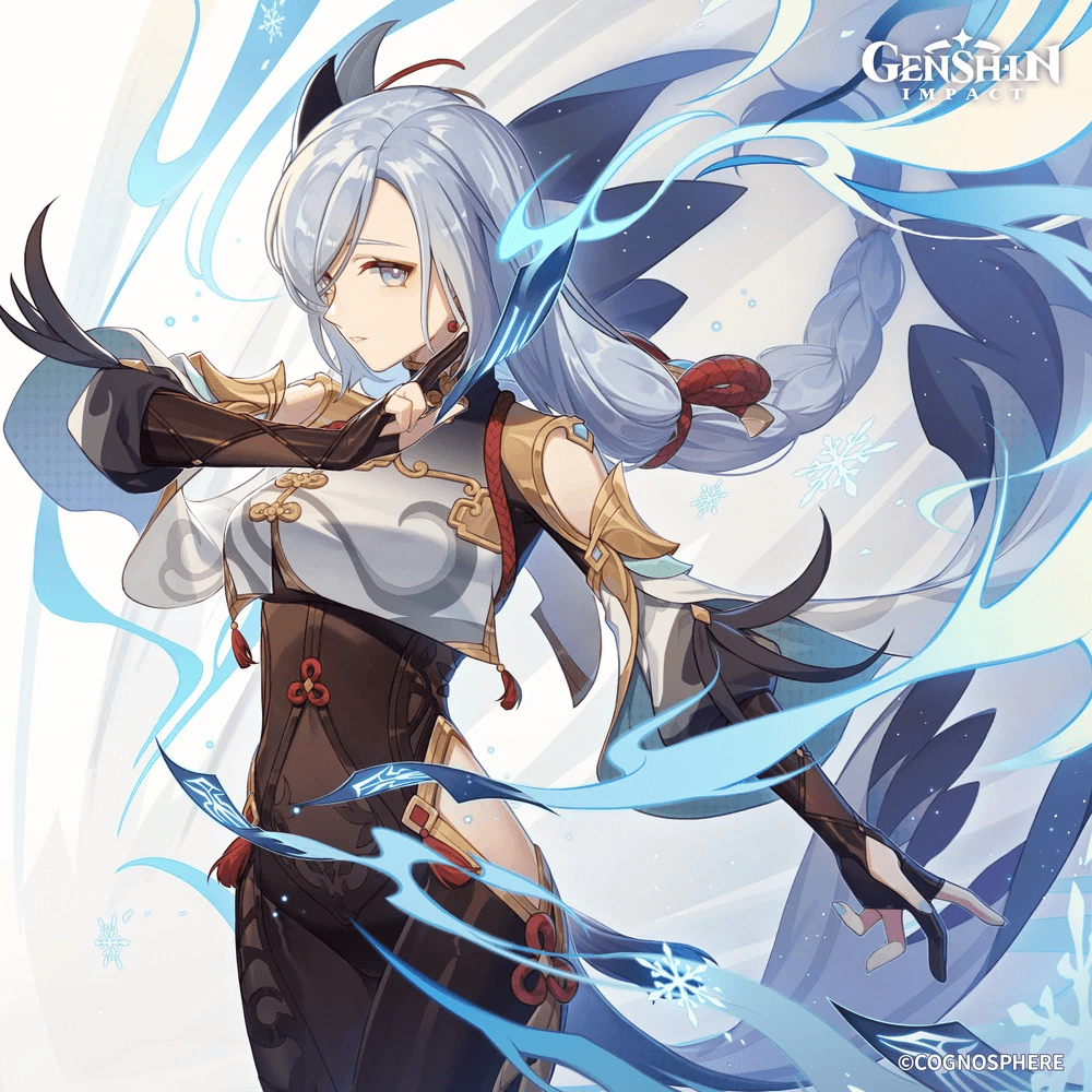 Genshin Impact Shenhe Artwork