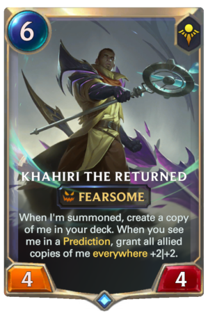 Khahiri the Returned (LoR reveal)