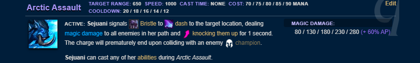 Sejuani Q LoL Wiki