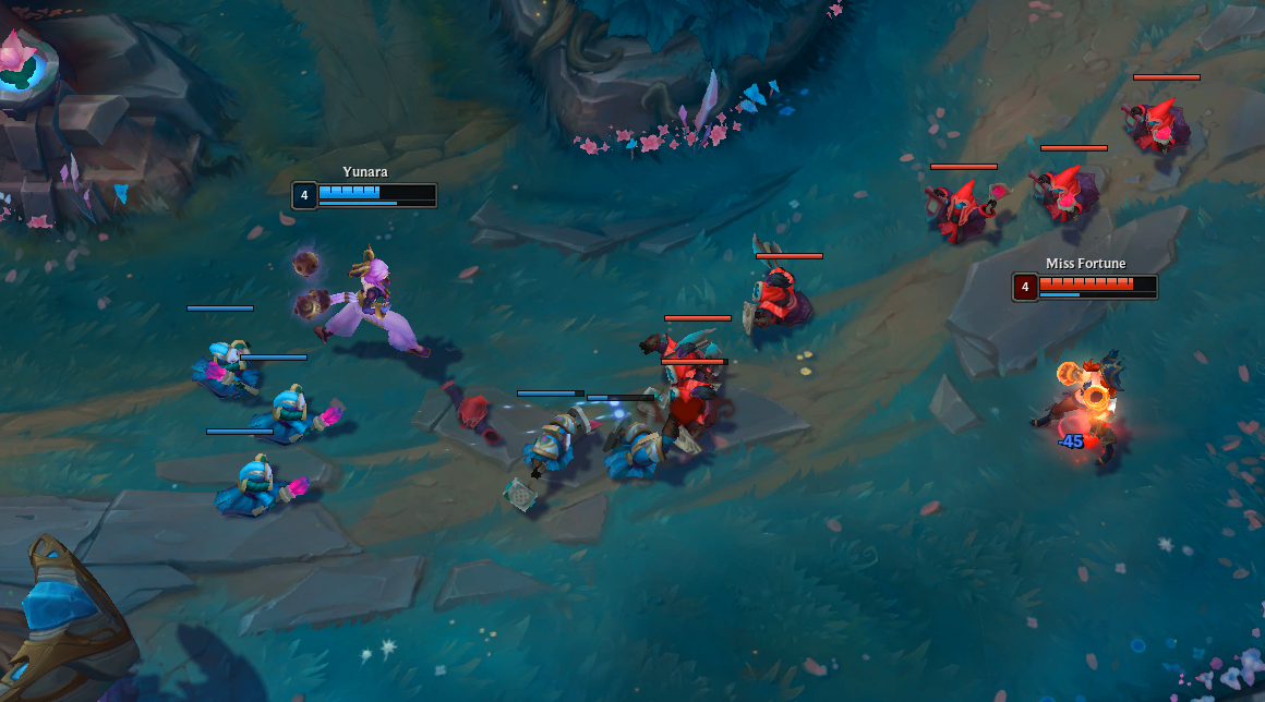 Bot wave management vs xin zhao