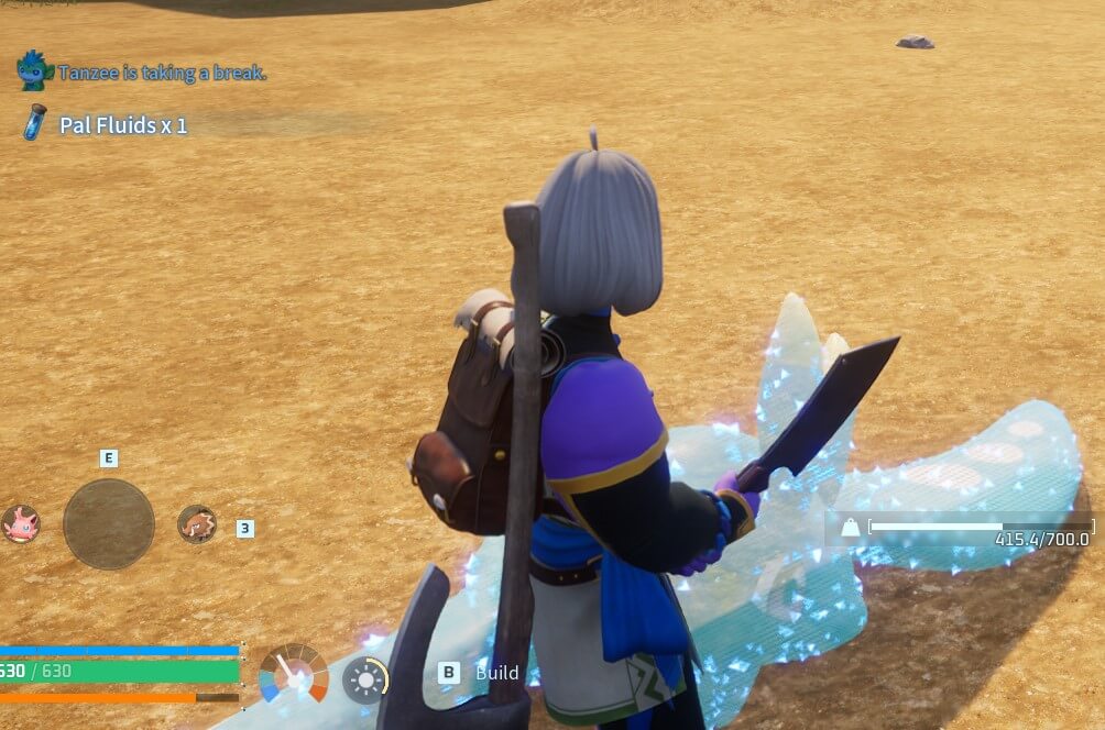 butchered pal fluids