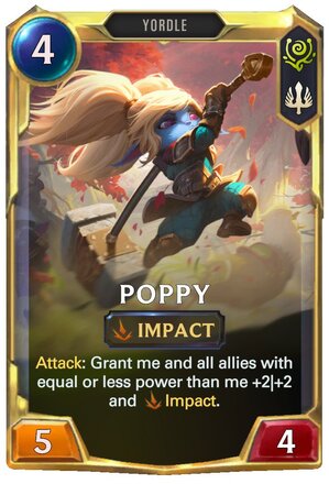 c19ee52f-poppy-level-2-lor-card-1 Poppy Level 2 (LoR Card)