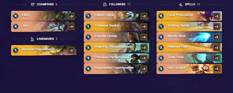 JinxedTimeline (LoR Deck)