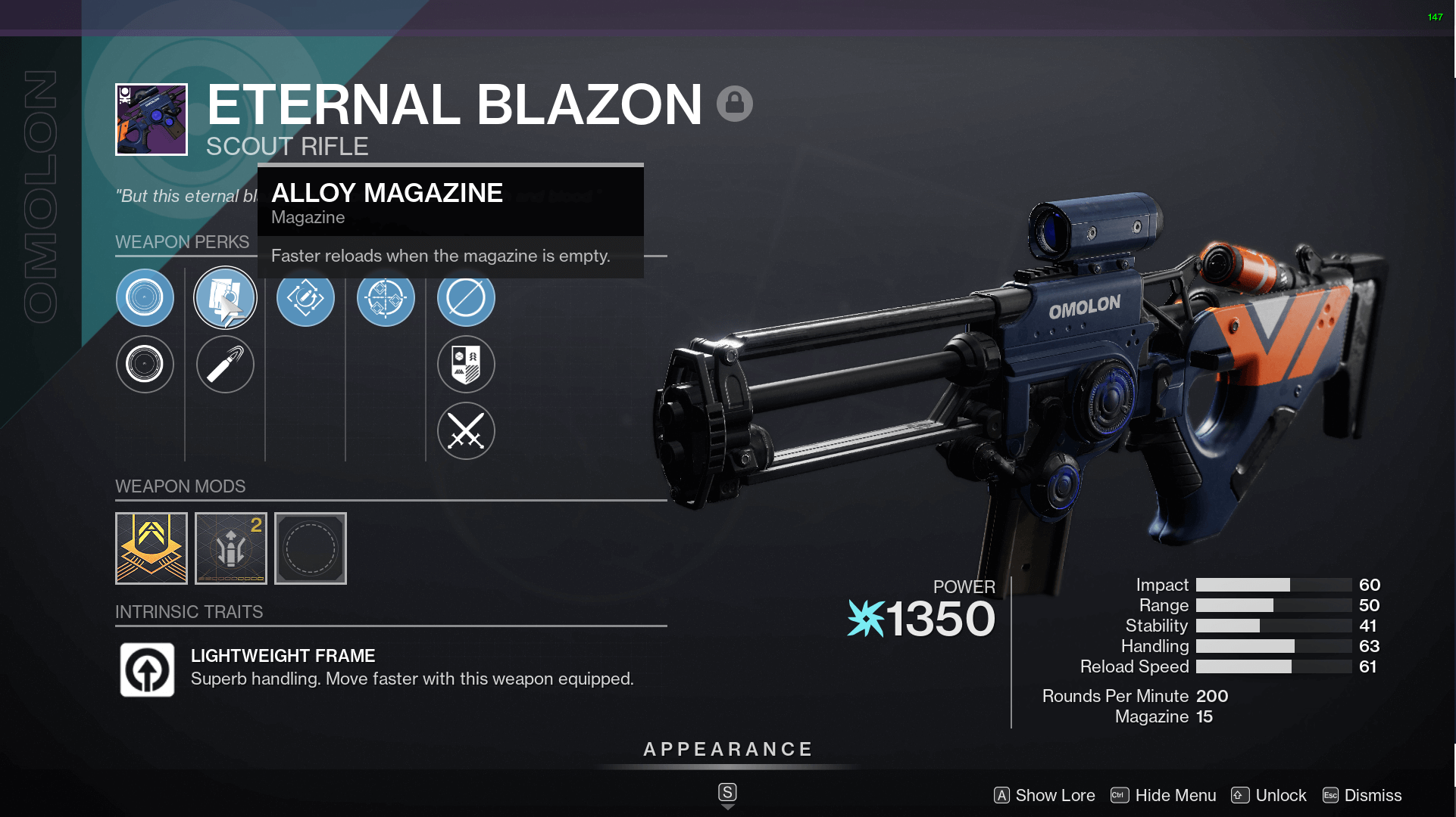 alloy magazine scout rifle