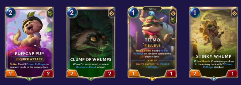 Caitlyn Teemo (LoR mulligan)