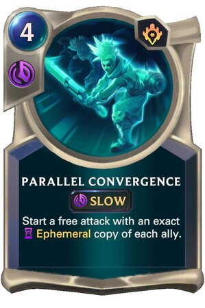 Parallel Convergence (LoR Card)