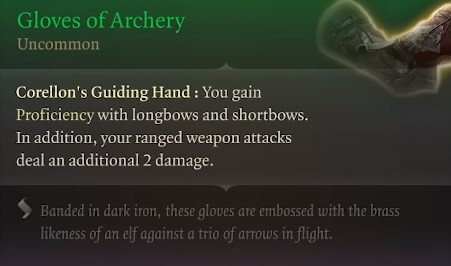 gloves of archery