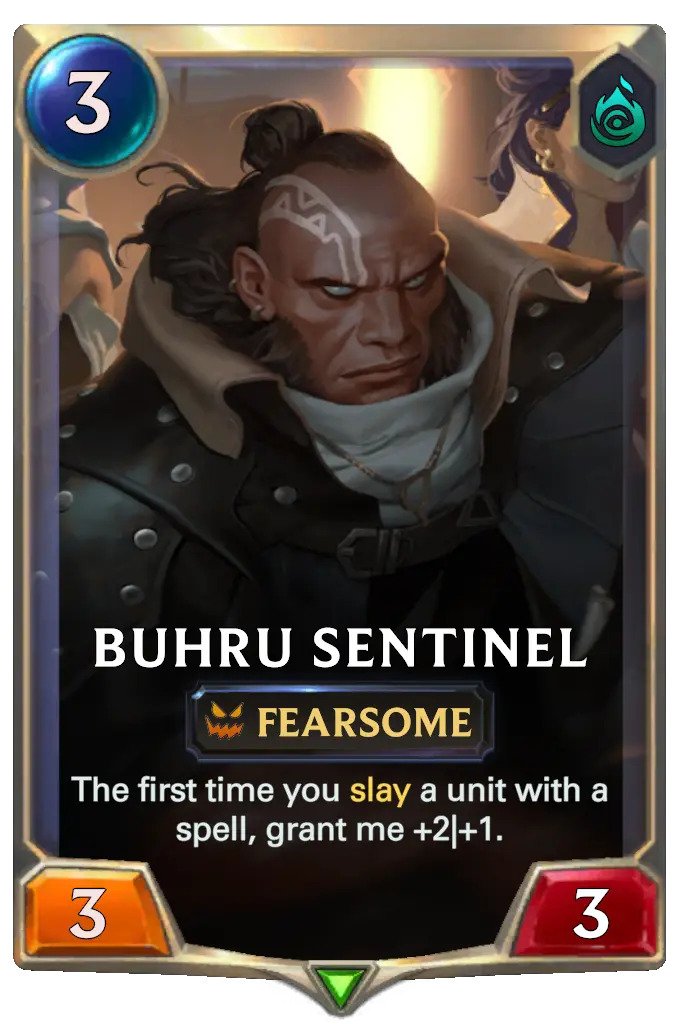 Buhru Sentinel (LoR card)