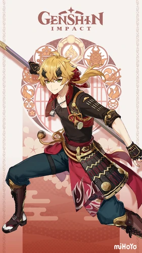 Genshin Impact Thoma Card