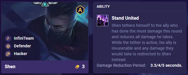 TFT Set 8.5 Shen Ability