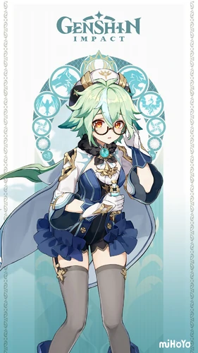 Genshin Impact Sucrose Card