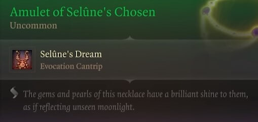 amulet of selunes chosen