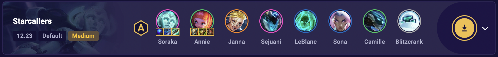 TFT Starcallers