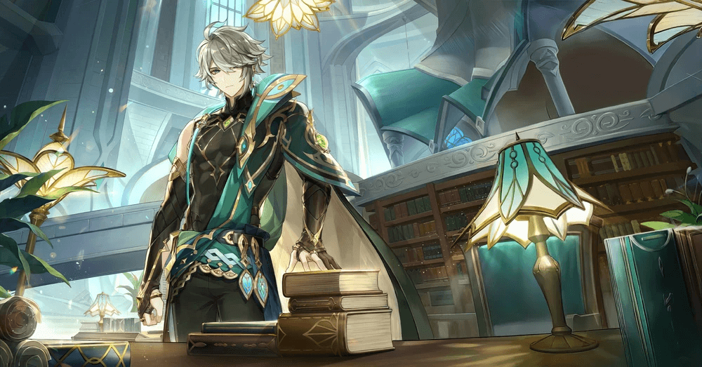 Genshin Impact Alhaitham Artwork