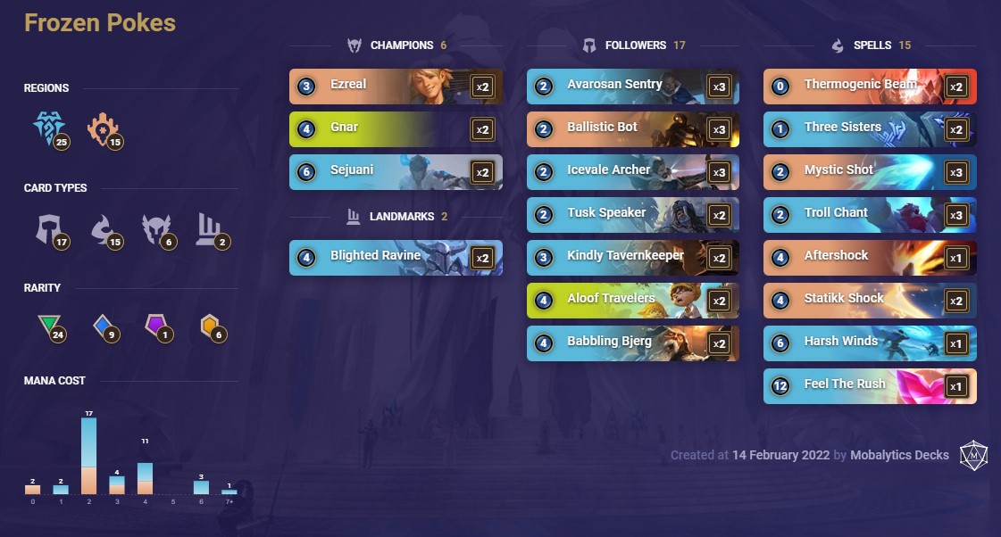 ddae4f30-frozen-pokes-lor-deck Frozen Pokes (LoR Deck)