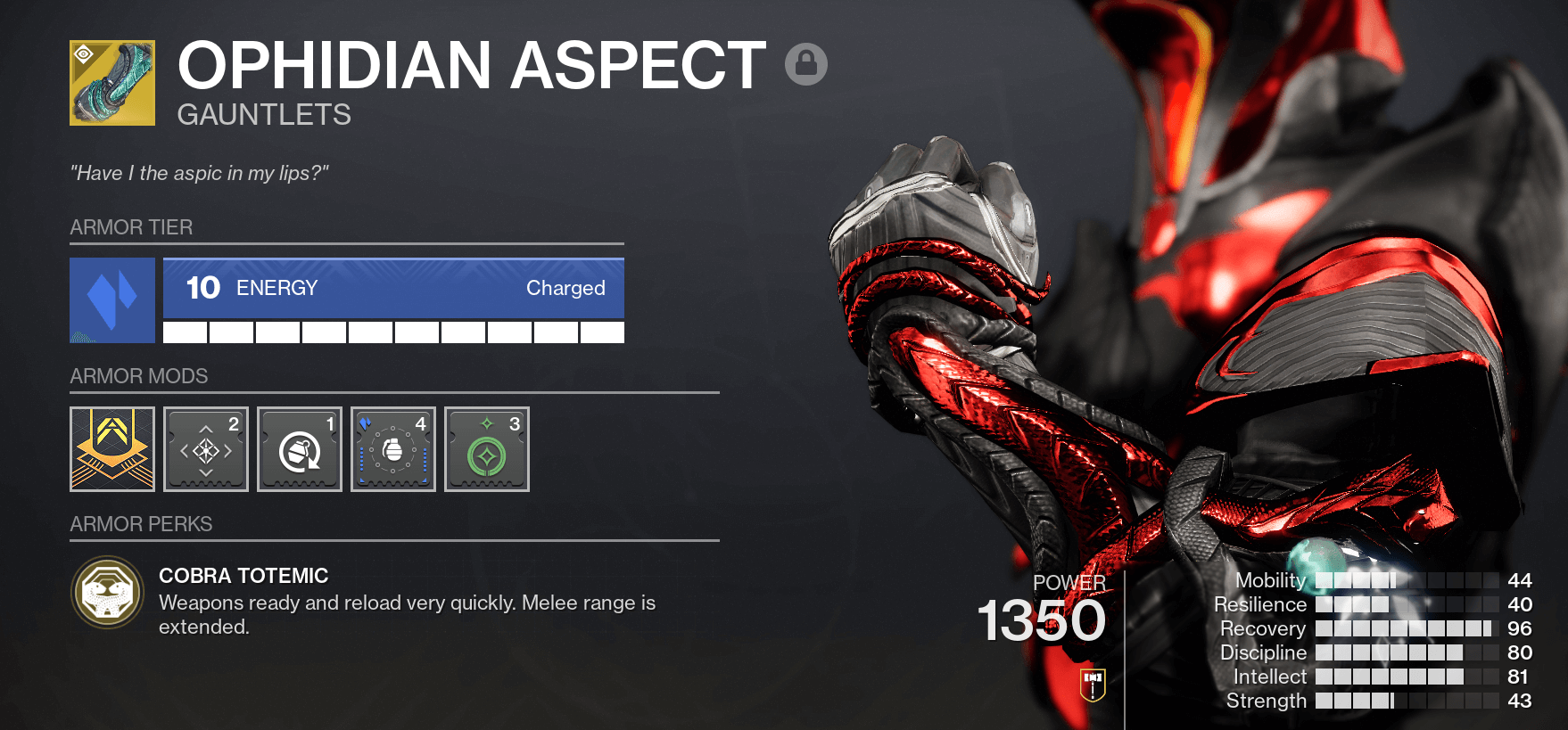ophidian aspect