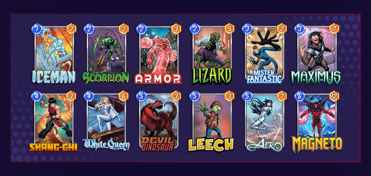 Marvel Snap Good Cards Deck