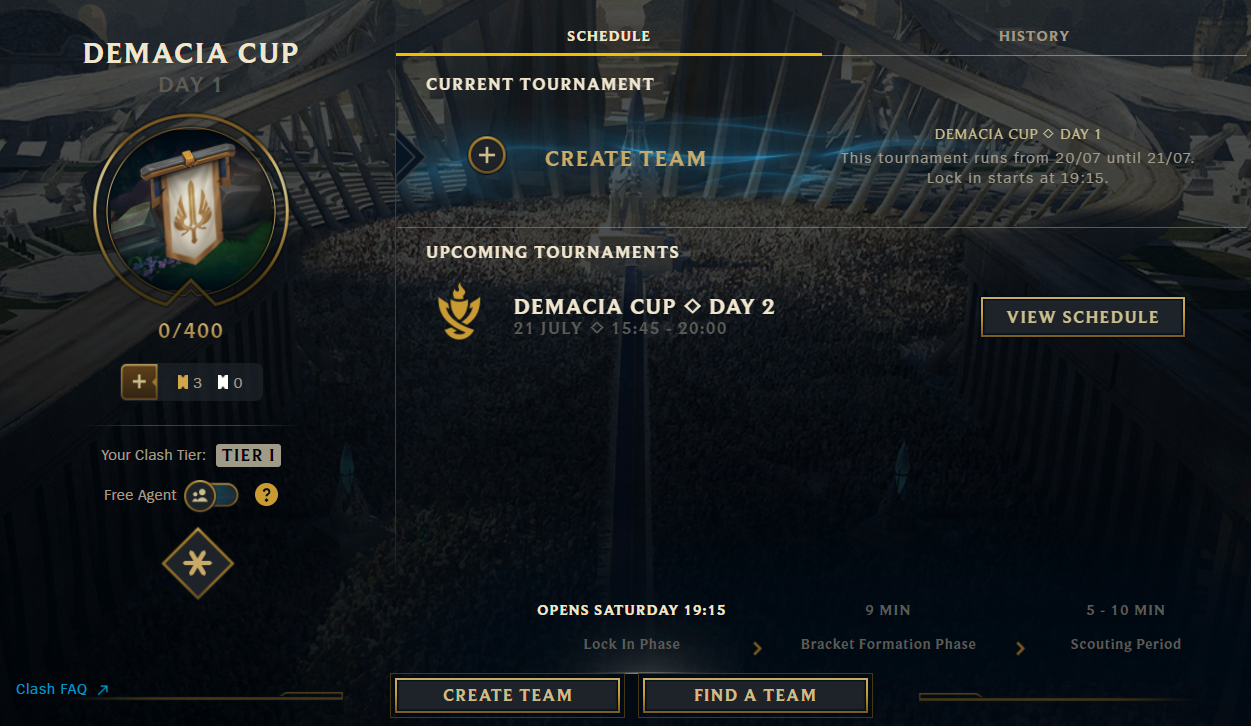 Demacia Cup Screen Shot LoL