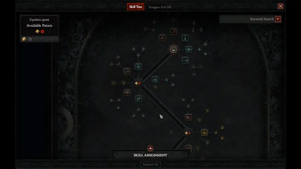 Diablo 4 Rogue Skill Tree