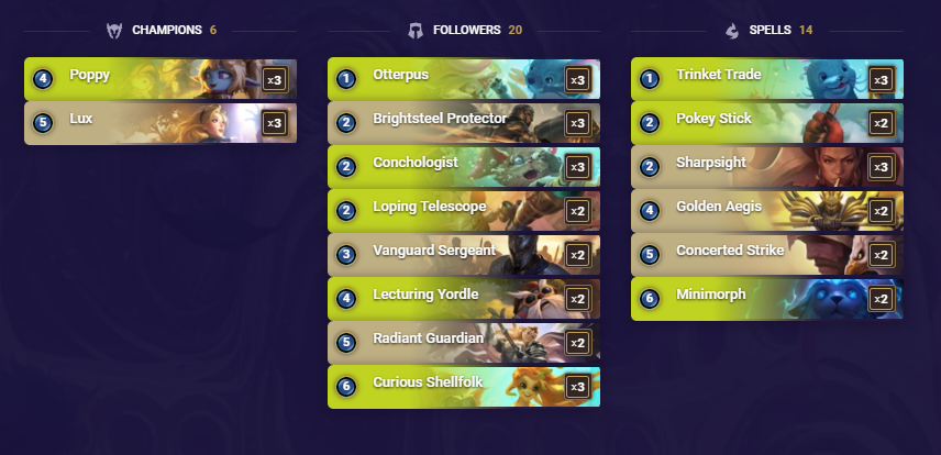 Shining Poppy (LoR Deck)