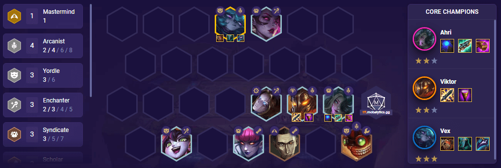 TFT 4 Arcanist Ahri